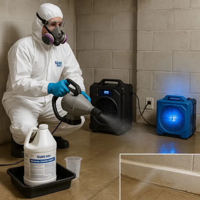 Sanitization and Odor Removal process in Westville, OK