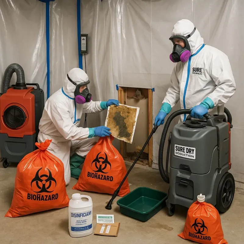 Contaminated Water Handling Protocols process in Westville, OK
