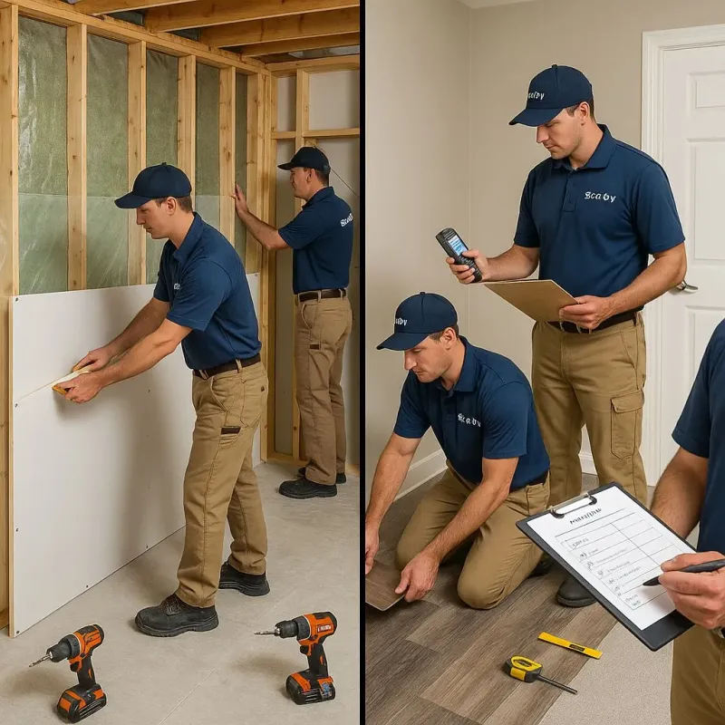 Repairs and Reconstruction process in Westville, OK