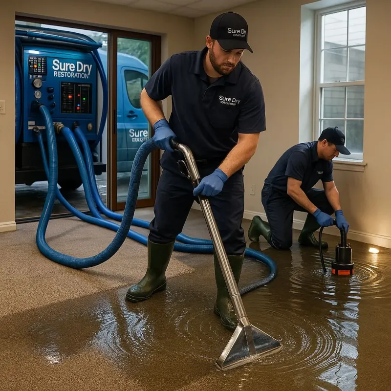 Water Extraction and Removal process in Westville, OK